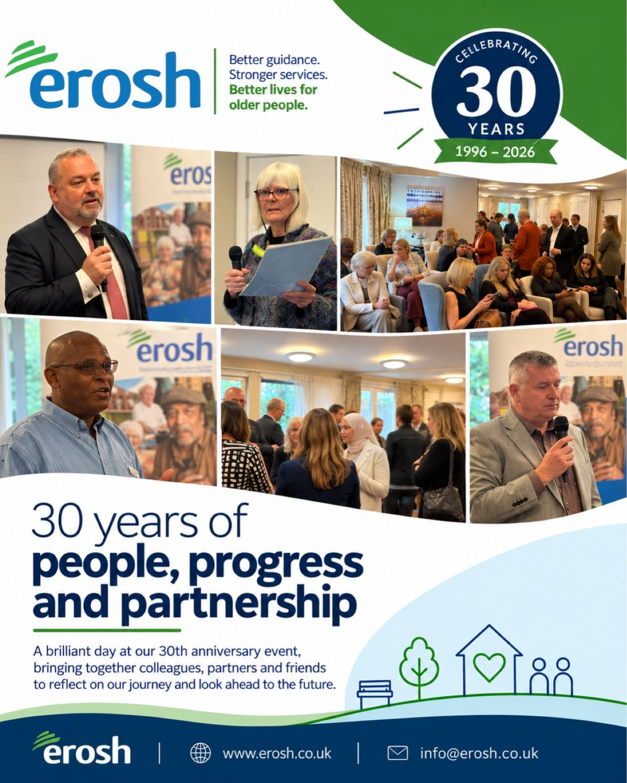 Celebrating 30 years of erosh: three decades of connection, learning and progress