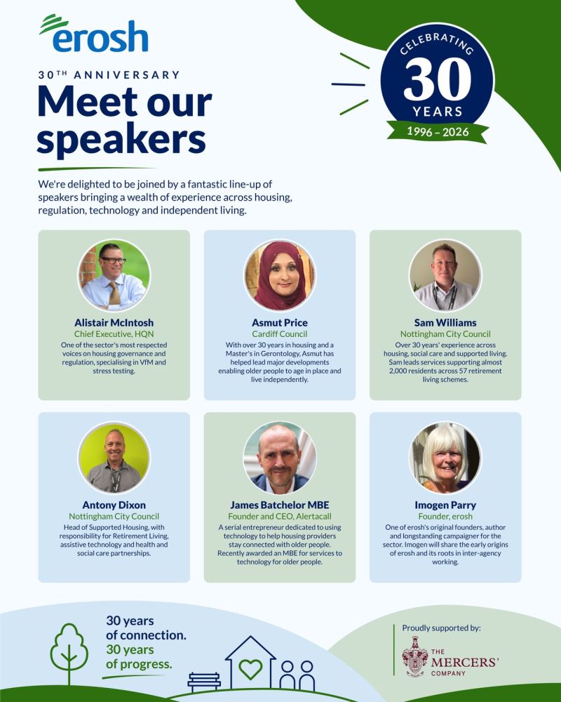 Just one week to go until we celebrate 30 years of erosh!